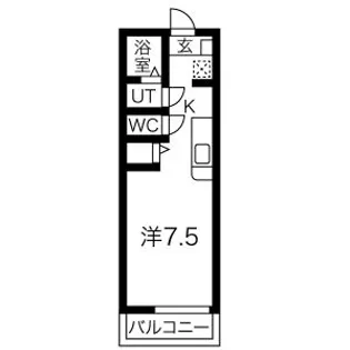 スペチアーレ【1階】の間取り