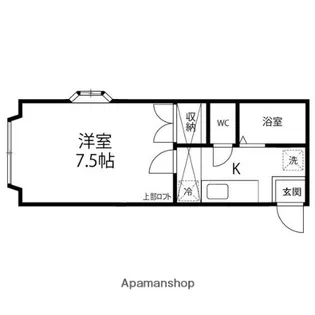 シェルテッツァM【205号室】の間取り