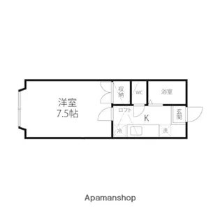 シェルテッツァM【1階】の間取り