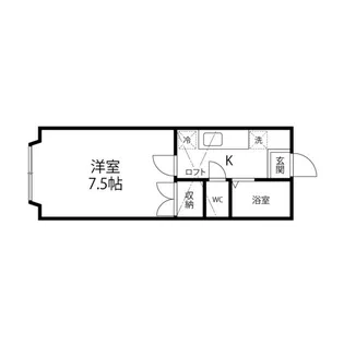 シェルテッツァM【202号室】の間取り