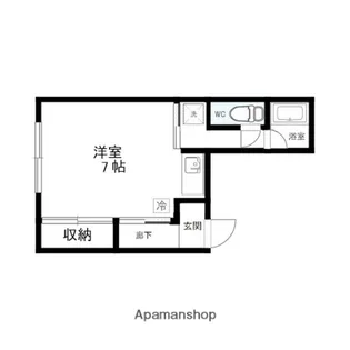 グリーンガーデンハイツ【205号室】の間取り