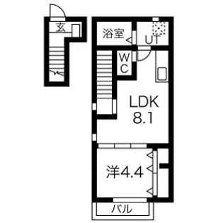 SOLEIL HINA Ⅴ (ソレイユ ヒナ Ⅴ)【2階】の間取り