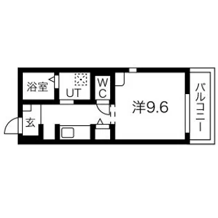 CHALIAPIN(シャリアピン)長町南【3階】の間取り