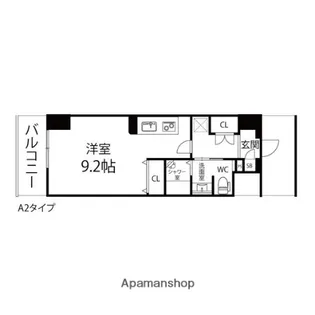 ルアーナ・エール・レジデンス卸町【1102号室】の間取り