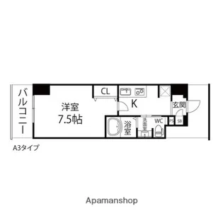 ルアーナ・エール・レジデンス卸町【1006号室】の間取り