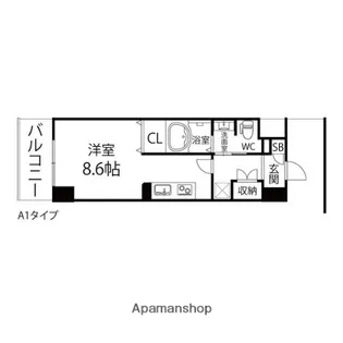 ルアーナ・エール・レジデンス卸町【1109号室】の間取り