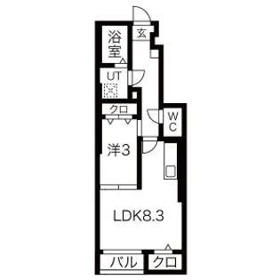 LAUNCH BOX【1階】の間取り