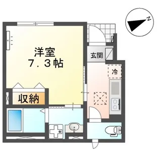 TKYプレイス河原町【1階】の間取り