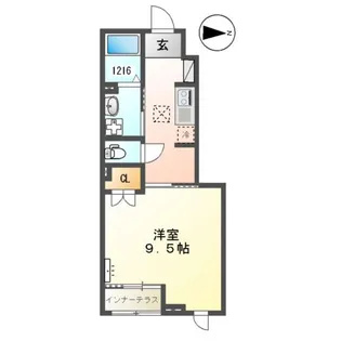 ベルク【1階】の間取り
