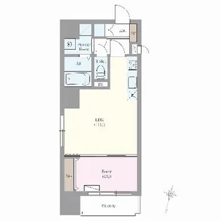 カスタリア勾当台公園【7階】の間取り