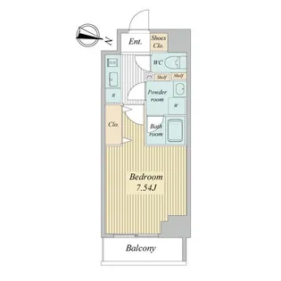 トゥールタ春日町【4階】の間取り