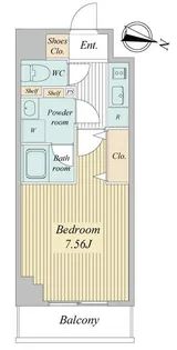 トゥールタ春日町【5階】の間取り