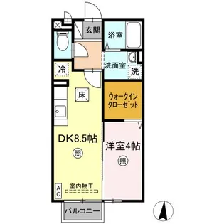 マ・メゾンT【1階】の間取り