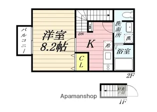 エムケミアⅡ【2階】の間取り