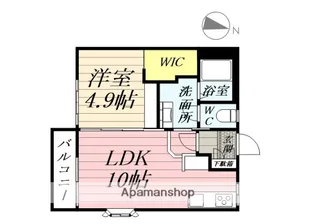 ハウス87【2階】の間取り