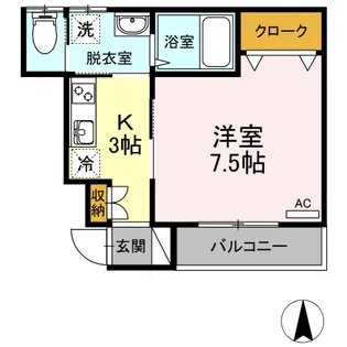 ALWAYS SUN【1階】の間取り