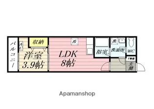 ラズワード薬師堂【1階】の間取り