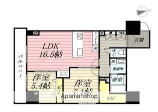 ナナアーク荒町【8階】の間取り