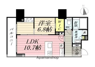 ナナアーク荒町【7階】の間取り
