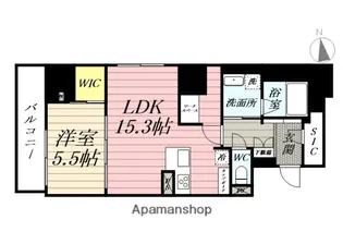 ナナアーク荒町【6階】の間取り