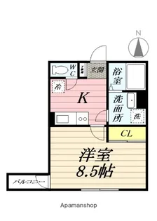 アーデン木ノ下【2階】の間取り