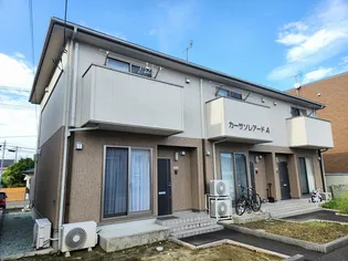 カーサソレアードA【1階】の外観
