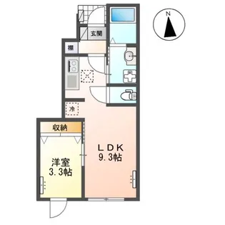 SHANGRIーLA (シャングリラ)【1階】の間取り