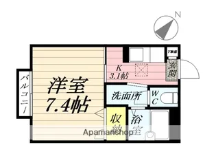 マーメゾンB【1階】の間取り