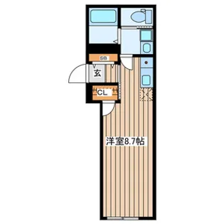 REFINA晩翠【4階】の間取り