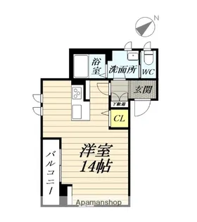 クレール G【2階】の間取り