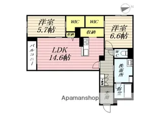 ARISTIO【3階】の間取り