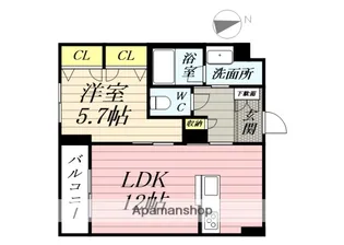 ARISTIO【2階】の間取り