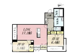 ARISTIO【3階】の間取り