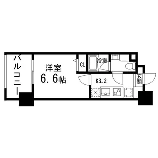 GRANDIA卸町【1105号室】の間取り