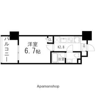 GRANDIA卸町【302号室】の間取り