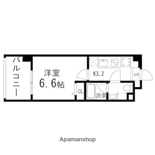 GRANDIA卸町【0406号室】の間取り