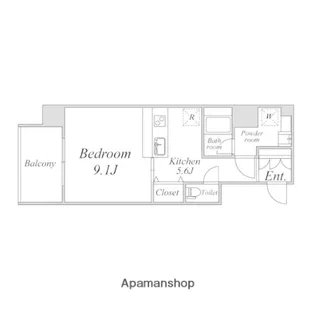 GRANDIA卸町【0611号室】の間取り