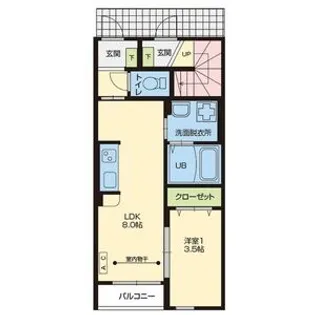 RS RESIDENCEⅡ【1階】の間取り