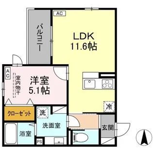 GRAND HILL SH【3階】の間取り