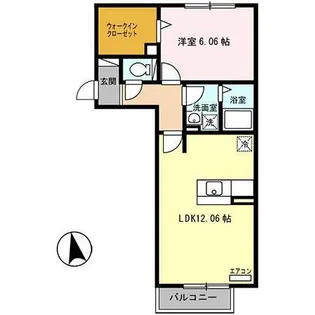 エトワール【2階】の間取り