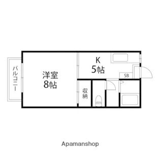 ジュネスダイドーA【103号室】の間取り