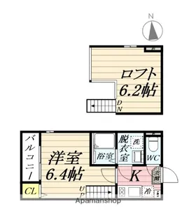 NOALETTA【1階】の間取り