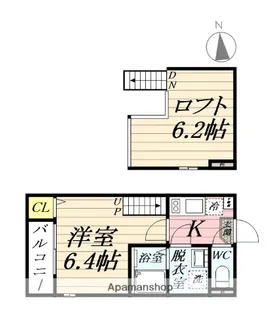 NOALETTA【1階】の間取り