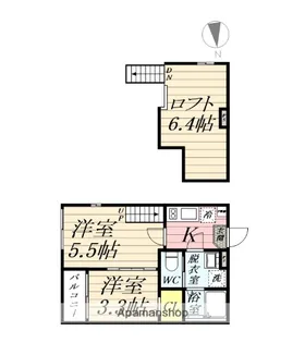 NOALETTA【1階】の間取り