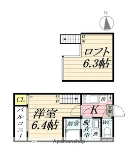 NOALETTA【2階】の間取り