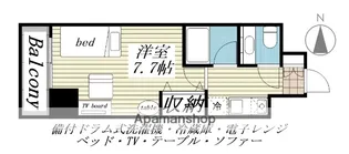 HF愛宕橋レジデンス【10階】の間取り