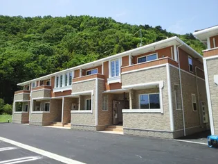 ヴィラ アクイールB【1階】の外観