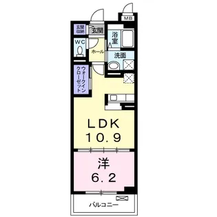 プロムナードⅣ【2階】の間取り