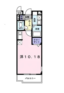 グラディオ・I【2階】の間取り