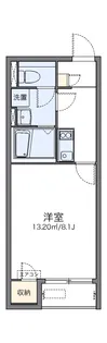 レオネクスト松ヶ浜【104号室】の間取り